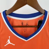 OKC Thunder WILLIAMS #8 Orange Top Quality Hot Pressing NBA Jersey (Trapeze Edition)飞人版