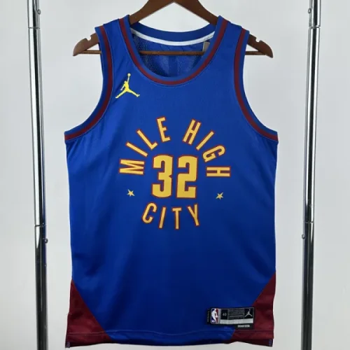 22-23 Nuggets GORDON #32 Blue Top Quality Hot Pressing NBA Jersey (Trapeze Edition)飞人版