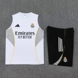 25-26 RMA White Tank top and shorts suit