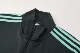 2025 AD Dark gray Jacket Tracksuit #AJ23