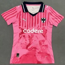 2025 Monterrey Pink Goalkeeper Women Soccer jersey (女)