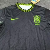 25-26 Brazil Black Green Special Edition Training shirts