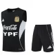 25-26 Argentina Black Tank top and shorts suit