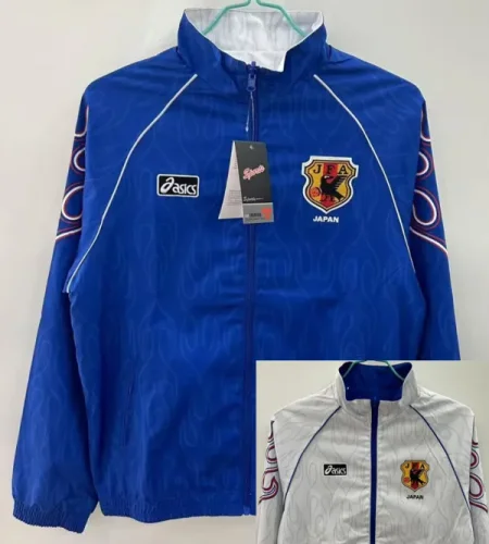 2025 Japan Anime Edition Blue & White Double sided Windbreaker (双面风衣)