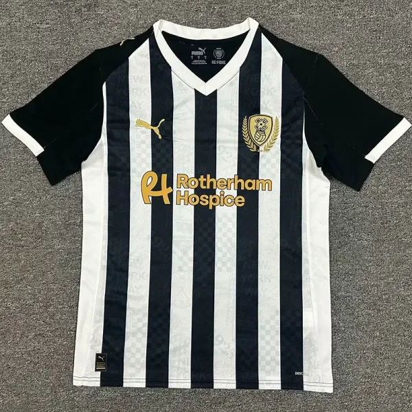 25-26 Rotherham United Third Fans Soccer Jersey