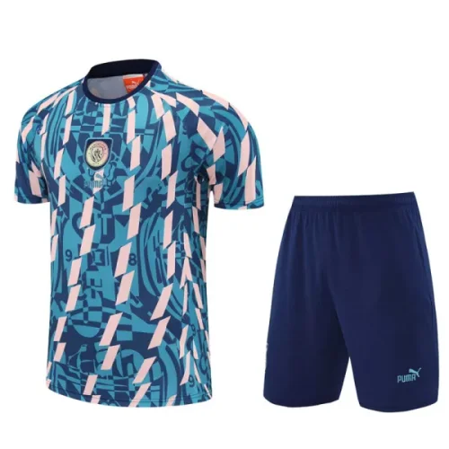 25-26 Man City Lake blue Training Short Suit