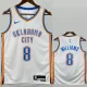 22-23 OKC Thunder WILLIAMS #8 White Top Quality Hot Pressing NBA jersey