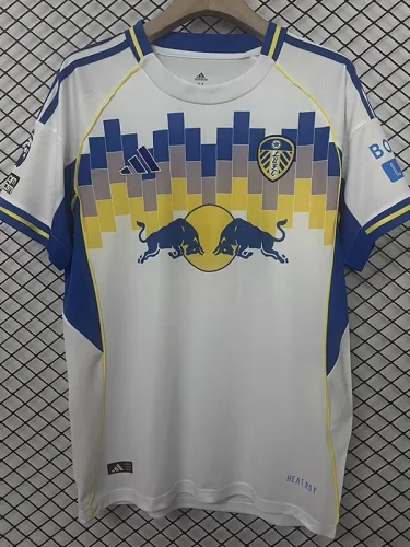 25-26 Leeds United Home Concept Fans Soccer Jersey
