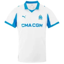25-26 Marseille Home Fans Soccer Jersey