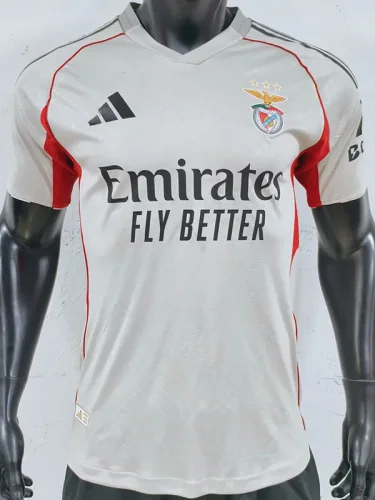 25-26 Benfca Away Player Version Soccer Jersey