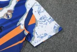 25-26 RMA White blue Training Short Suit