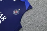 25-26 PSG Royal blue Tank top and shorts suit