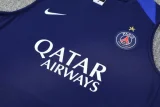 25-26 PSG Royal blue Tank top and shorts suit