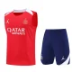 25-26 PSG Jordan Red Tank top and shorts suit