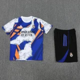 25-26 RMA White blue Training Short Suit