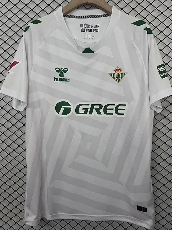 25-26 Real Betis White Goalkeeper Fans Soccer jersey
