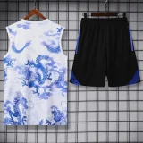 25-26 RMA White Tank top and Shorts Suit