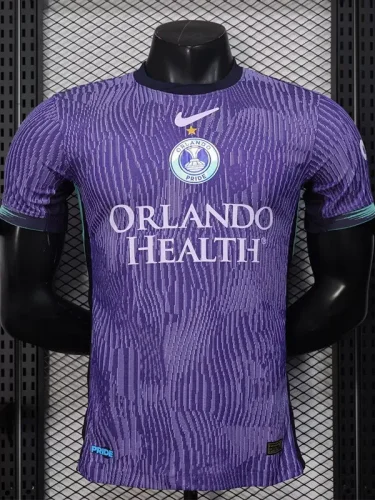 25-26 Orlando Pride Home Player Version Soccer Jersey
