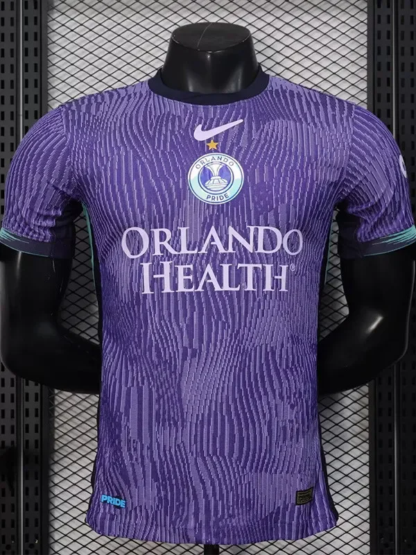 25-26 Orlando Pride Home Player Version Soccer Jersey