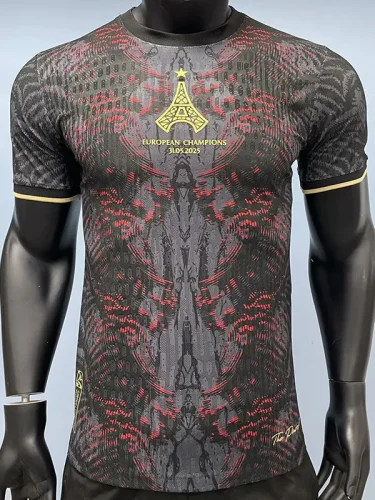 2025 PSG Grey Red champion Player Version Training Shirts