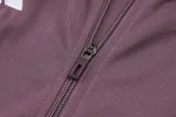 25-26 Man Utd Grey purple Jacket Tracksuit #A2550