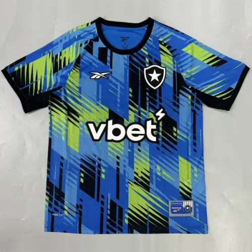 25-26 Botafogo Blue Goalkeeper Soccer Jersey