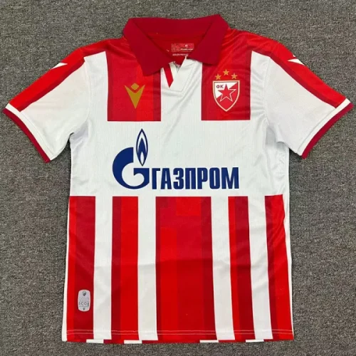 25-26 Crvena Zvezda Home Fans Soccer Jersey (红星队)