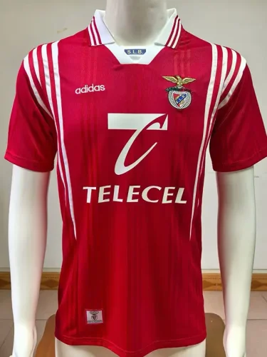 1997-1998 Benfca Home Retro Soccer Jersey