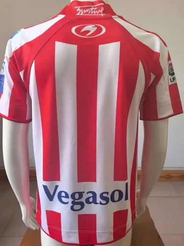 2008-2009 Gijon Home Retro Soccer Jersey