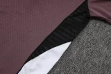 25-26 Man Utd Grey purple Polo Tracksuit #C2537