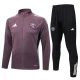 25-26 Man Utd Grey purple Jacket Tracksuit #A2550