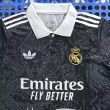25-26 RMA Black Polo short sleeve (三叶龙)有领