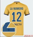 25-26 Boca Juniors Away Fans Soccer Jersey