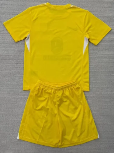 25-26 ATM Yellow GoalKeeper Kids Soccer Jersey