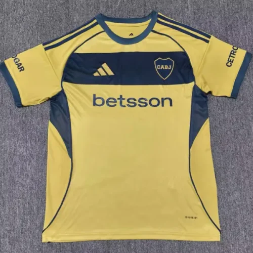 25-26 Boca Juniors Away Fans Soccer Jersey