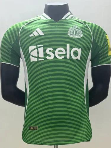 25-26 Newcastle Away Player Version Soccer Jersey