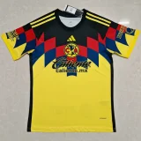 25-26 Club America Yellow Fans Soccer Jersey