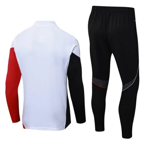 25-26 Ajax White Half Pull Tracksuit (半拉链)
