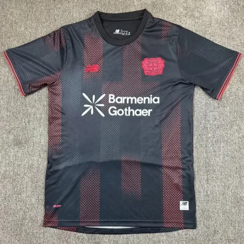25-26 LeverKusen Black Fans Soccer Jersey