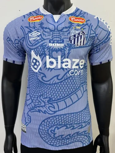 24-25 Santos FC Blue Special Edition Player Version Training Shirts