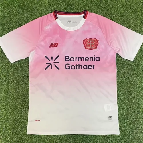 25-26 LeverKusen Pink Fans Soccer Jersey