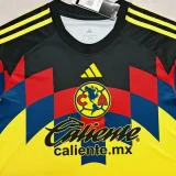 25-26 Club America Yellow Fans Soccer Jersey