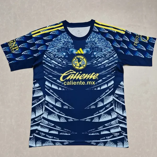 25-26 Club America Blue Fans Soccer Jersey
