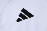 25-26 Ajax White Half Pull Tracksuit (半拉链)
