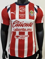 25-26 Chivas Home Player Version Soccer Jersey