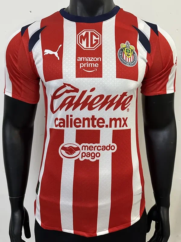 25-26 Chivas Home Player Version Soccer Jersey
