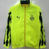 25-26 Dortmund Yellow & Fluorescent Green Double sided Windbreaker (双面风衣)