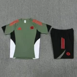 25-26 Bayern Army green Training Short Suit