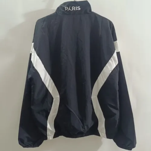 25-26 PSG Jordan Black Windbreaker