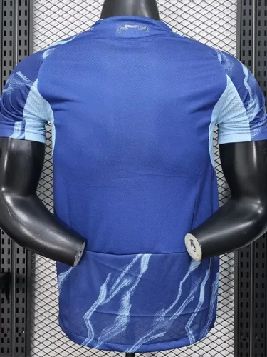 25-26 Ajax Blue Player Version Soccer Jersey